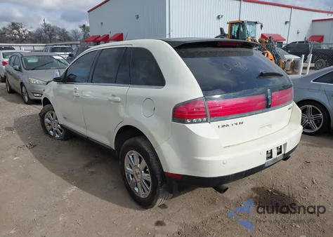 2007 Lincoln Mkx z USA, uszkodzony, nr VIN 2LMDU68C47BJ30590